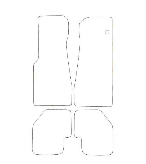 To fit Aston Martin DB7 Car Mats 1994 - 2003 & Heel Pad (B) - Picture 5 of 16